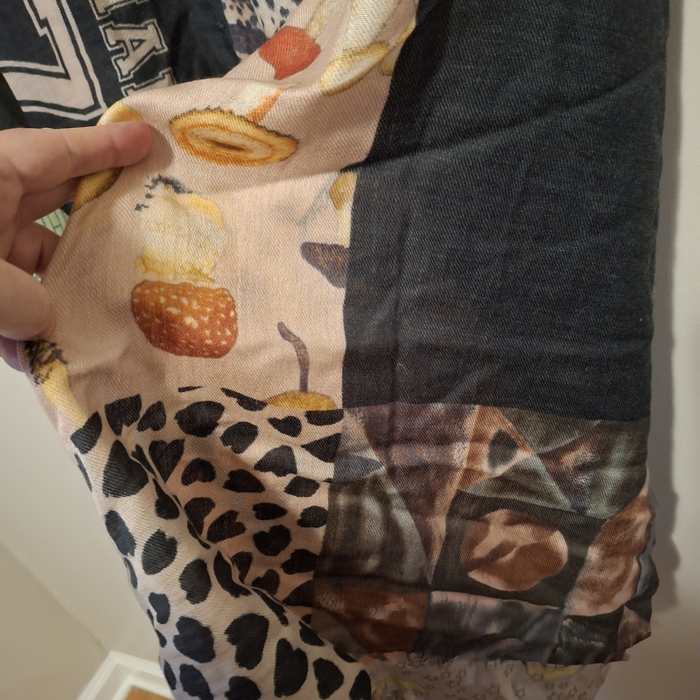 Codello Wool Blend Mixed Print Designer Scarf Sof… - image 7